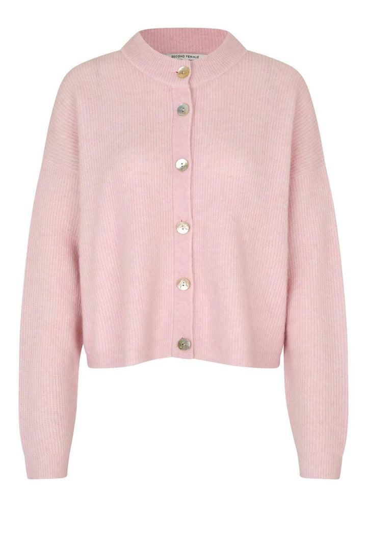 Second Female - Gabby Knit Cardigan 60305 - 9411 Pale Lilac Cardigans 