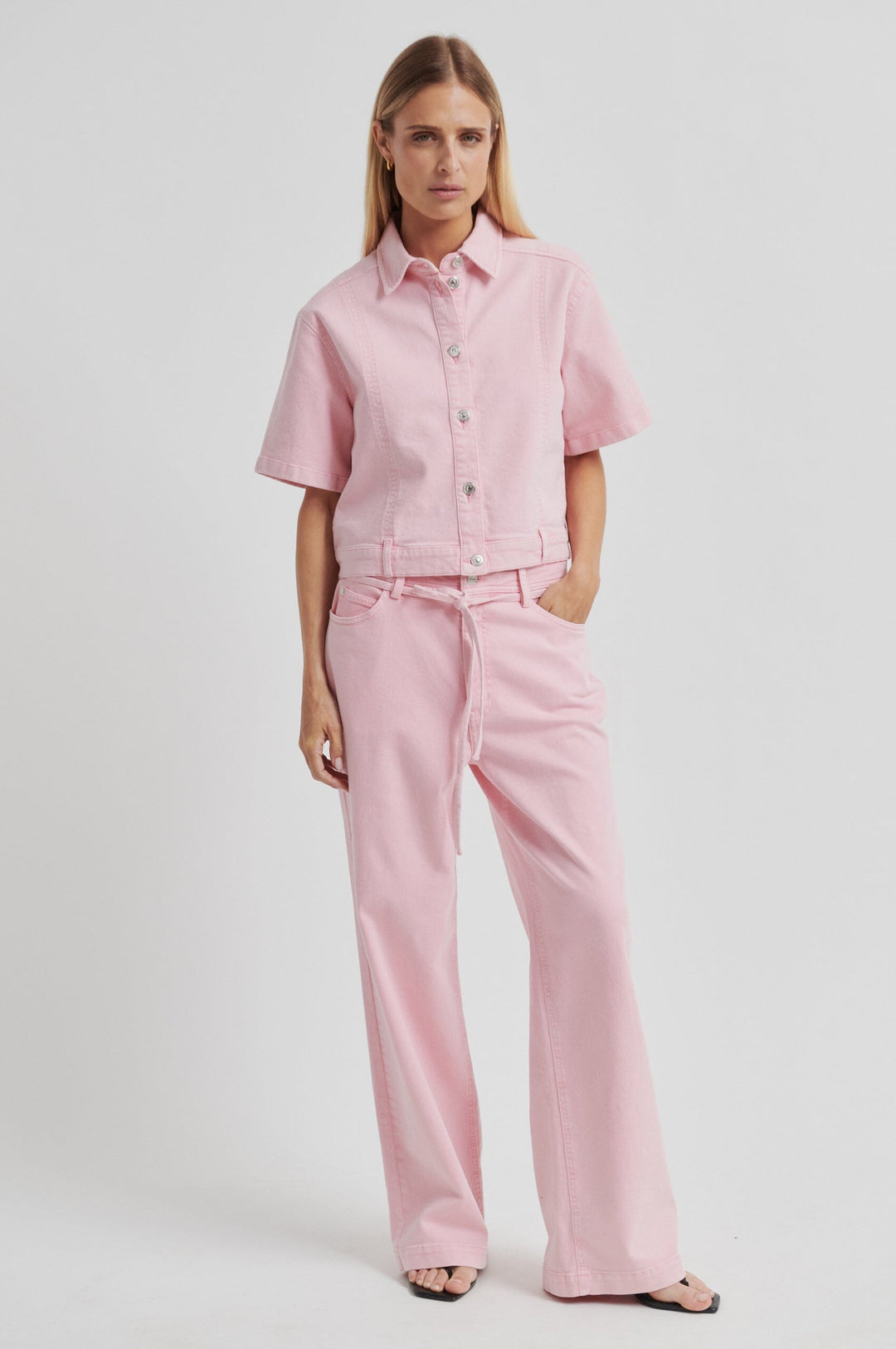 Second Female - Isella Denim Jeans 60475 - 9411 Pale Lilac Jeans 