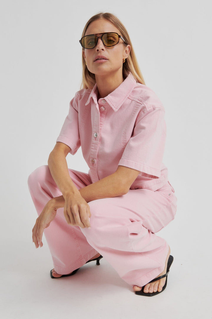 Second Female - Isella Denim Jeans 60475 - 9411 Pale Lilac Jeans 