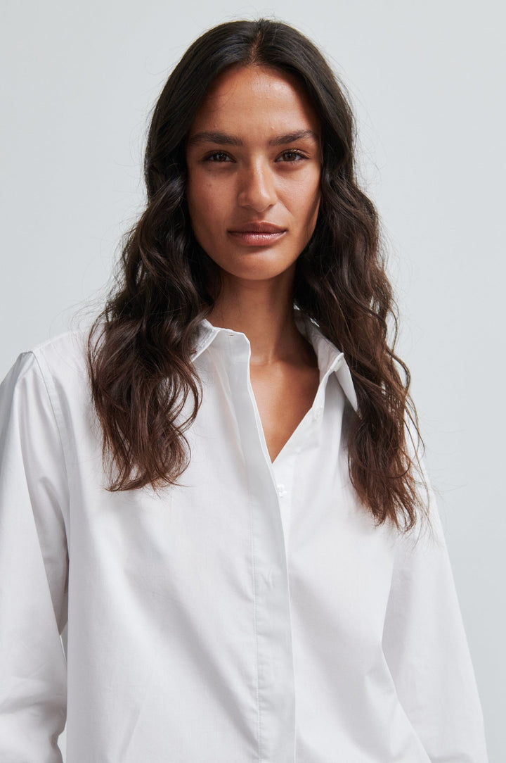 Second Female - Larkin Shirt 60761 - 1001 White Skjorter 