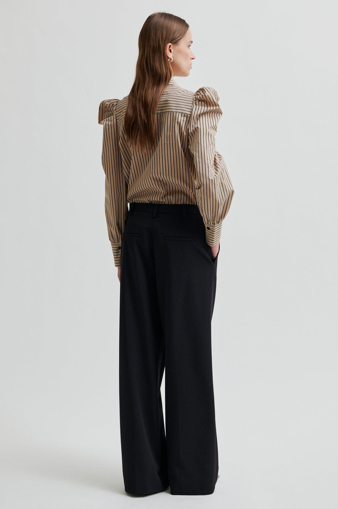 Second Female - Serina Slim Shirt 60489 - 6016 Camel Skjorter 