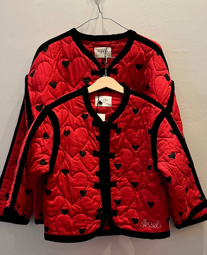 Sissel Edelbo - Amora MINI Jacket SE 1656 - Dark Red Jakker 