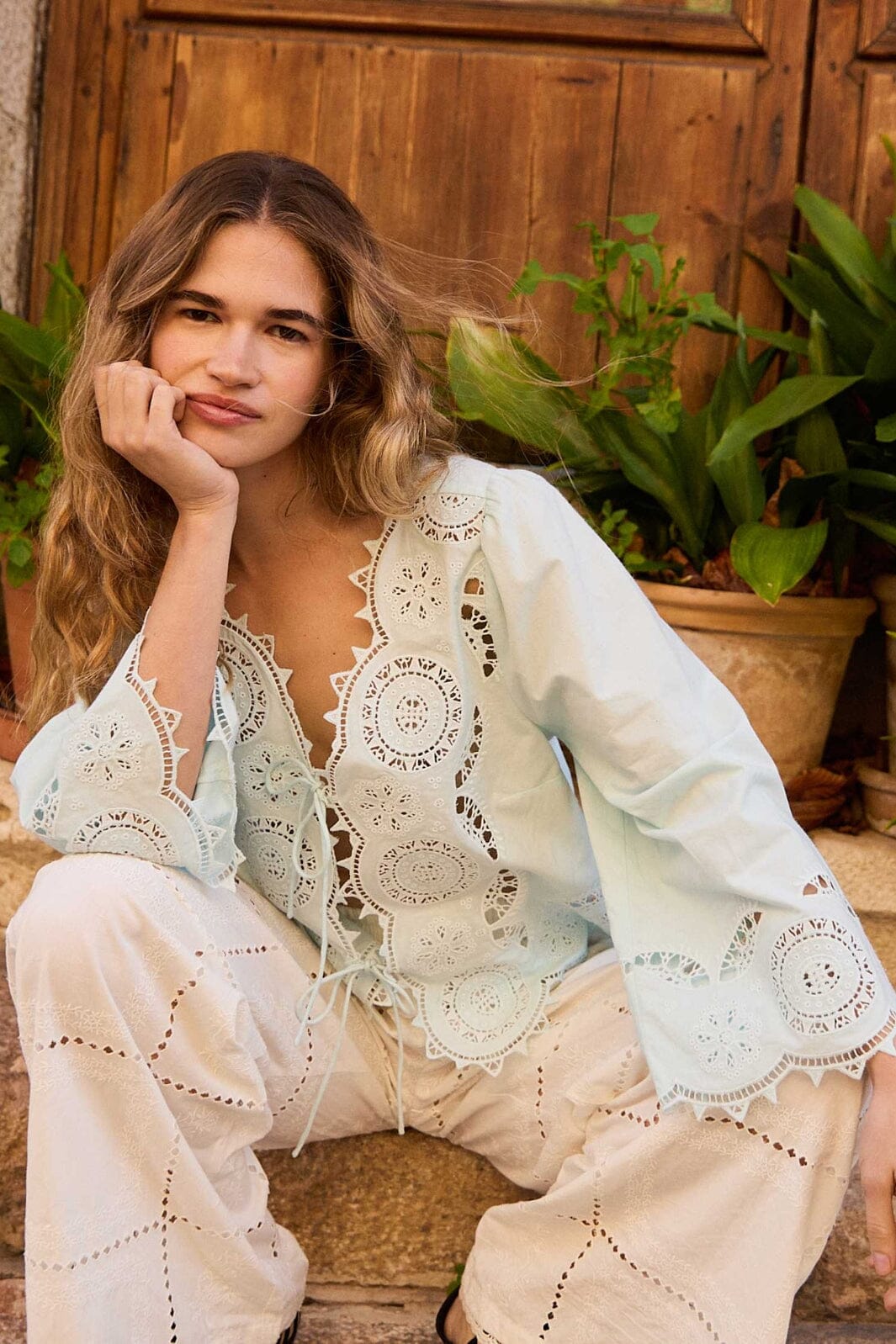 Sissel Edelbo - Anjali Top SE 1566 - Crystal Blue