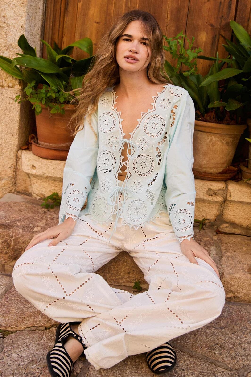 Sissel Edelbo - Anjali Top SE 1566 - Crystal Blue