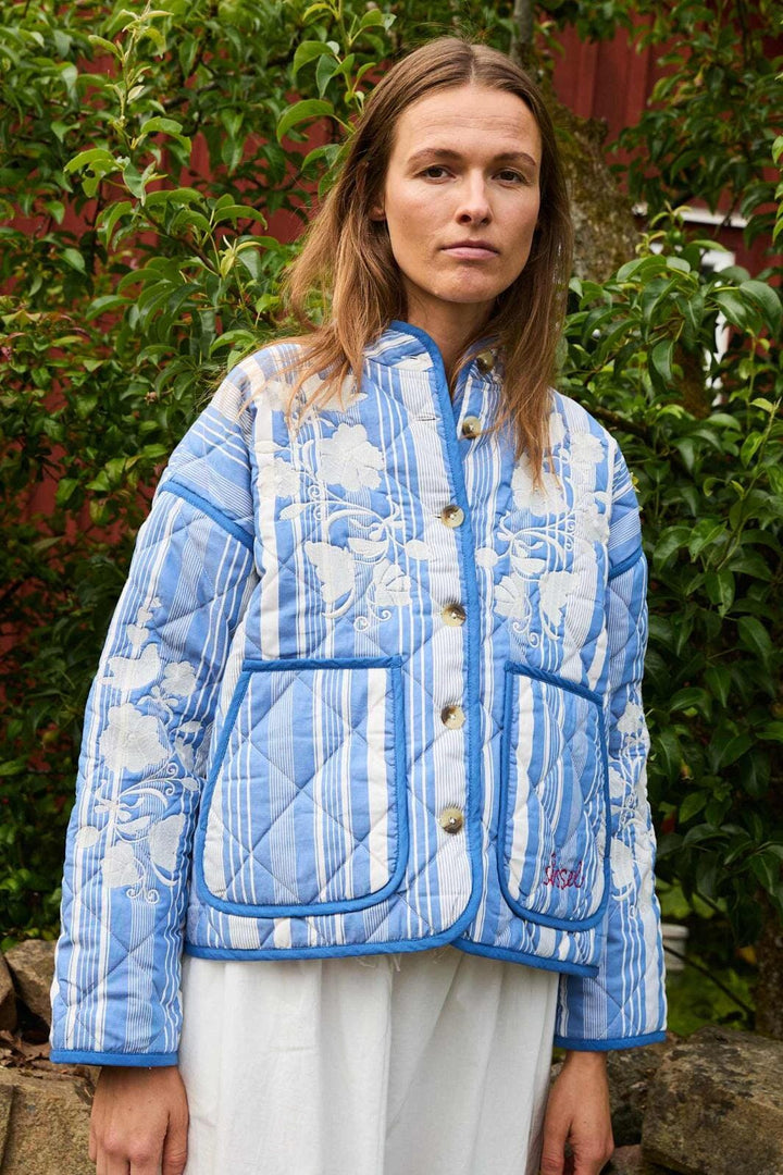 Sissel Edelbo - Asha Jacket SE 1758 - Blue Stripes Jakker 