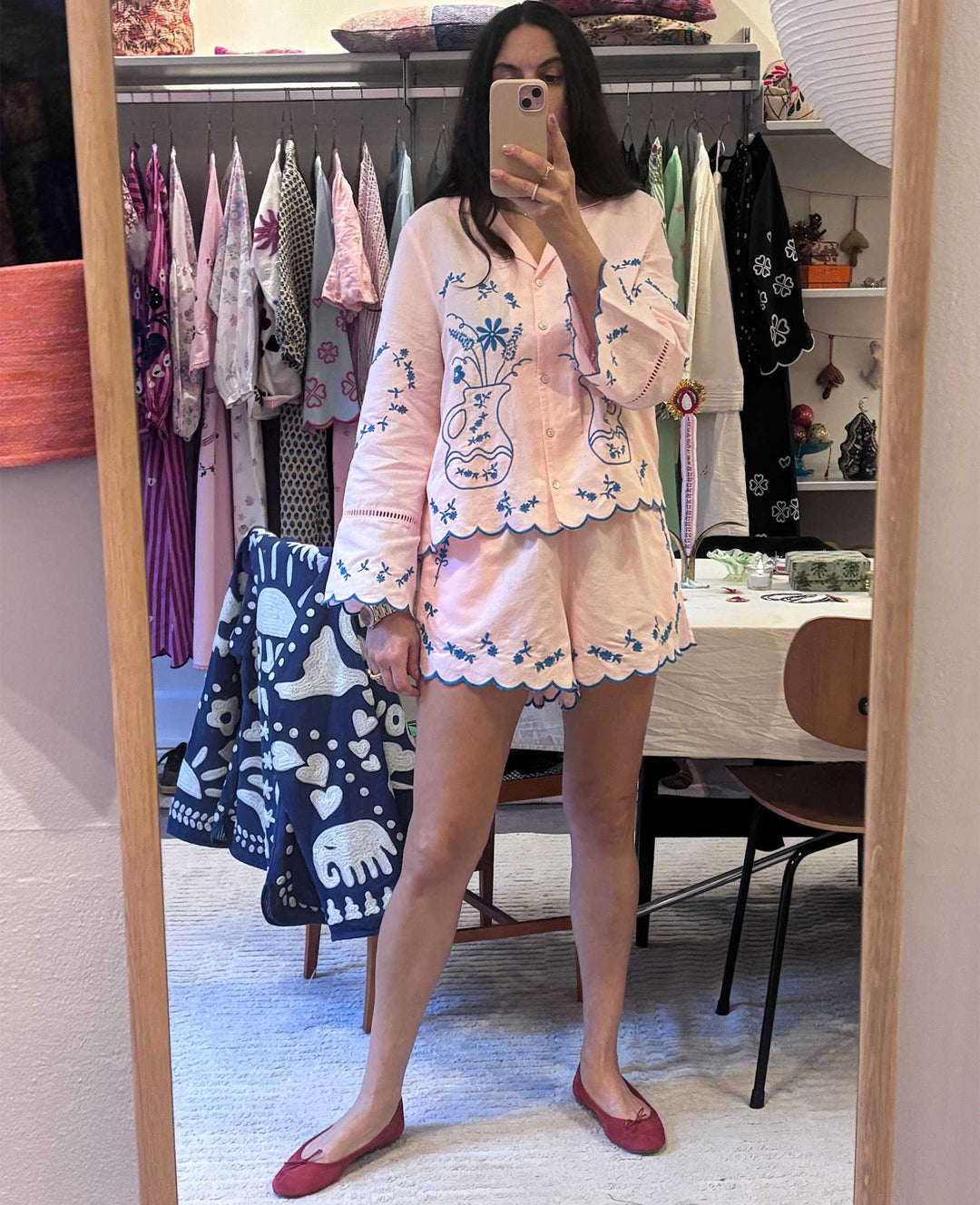 Sissel Edelbo - Belma Shorts SE 1570 - Rose Shadow Shorts 