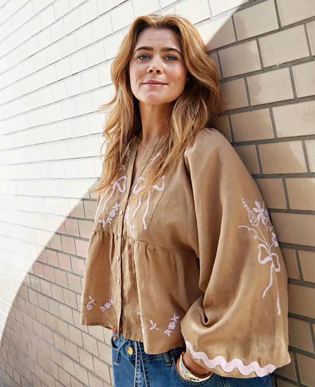 Sissel Edelbo - Belma Top SE 1572 - Light Hazel Skjorter 