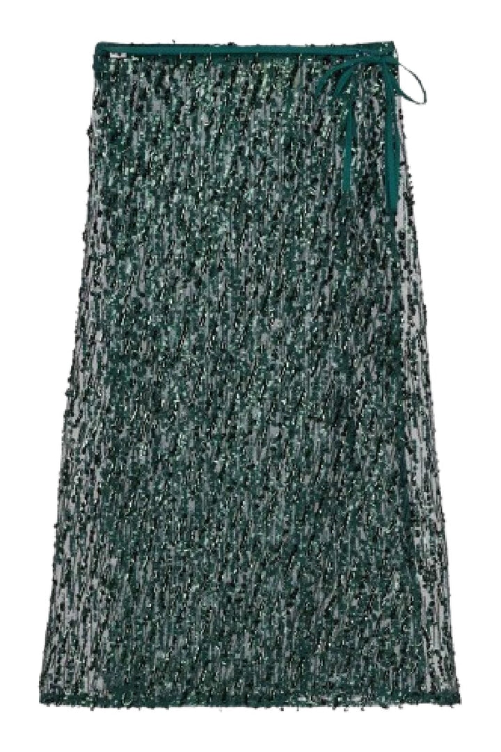 Sissel Edelbo - Betsy Wrap Skirt SE 1712 - Dark Green