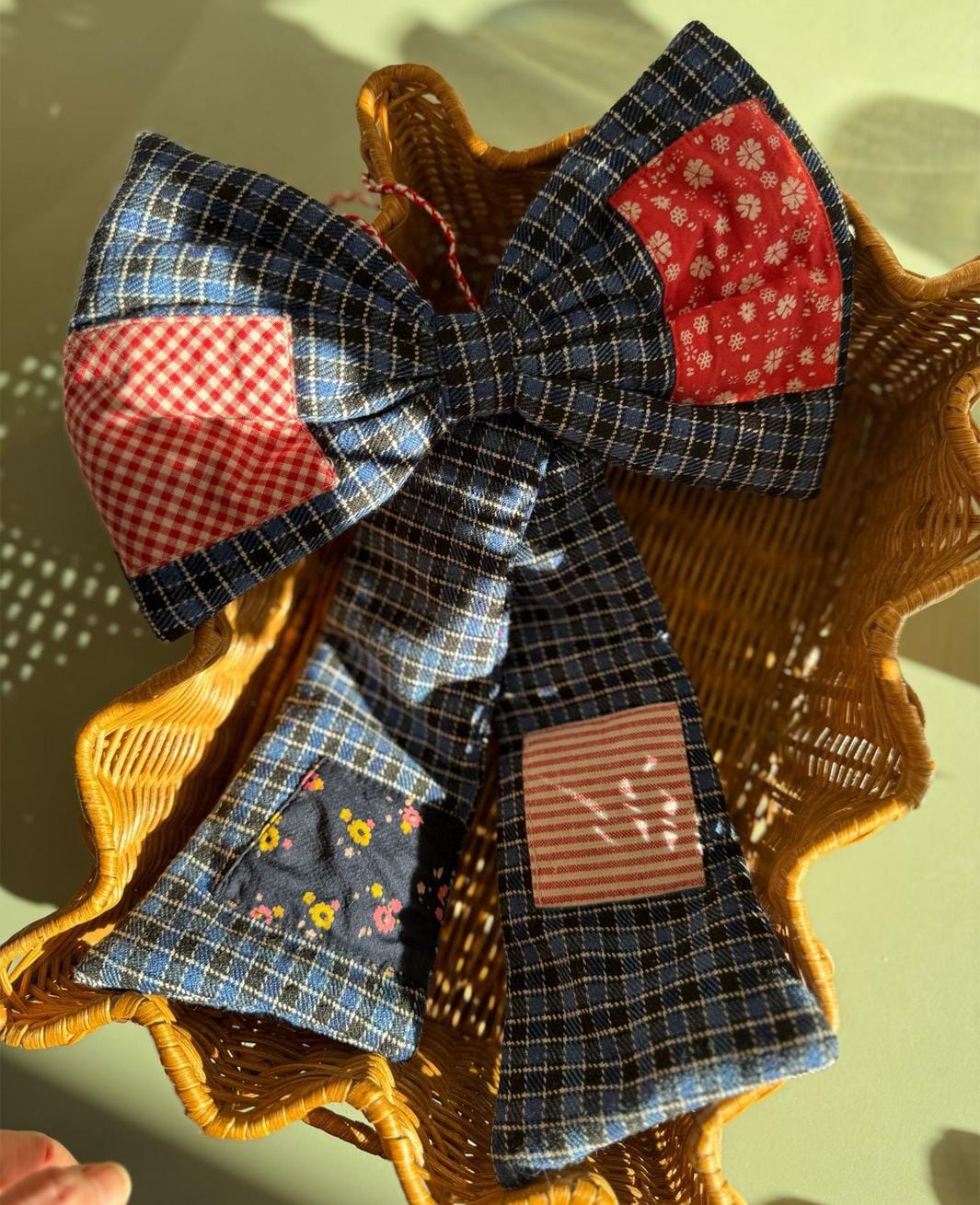 Sissel Edelbo - Big Bow SE 1744 - Blue Checks