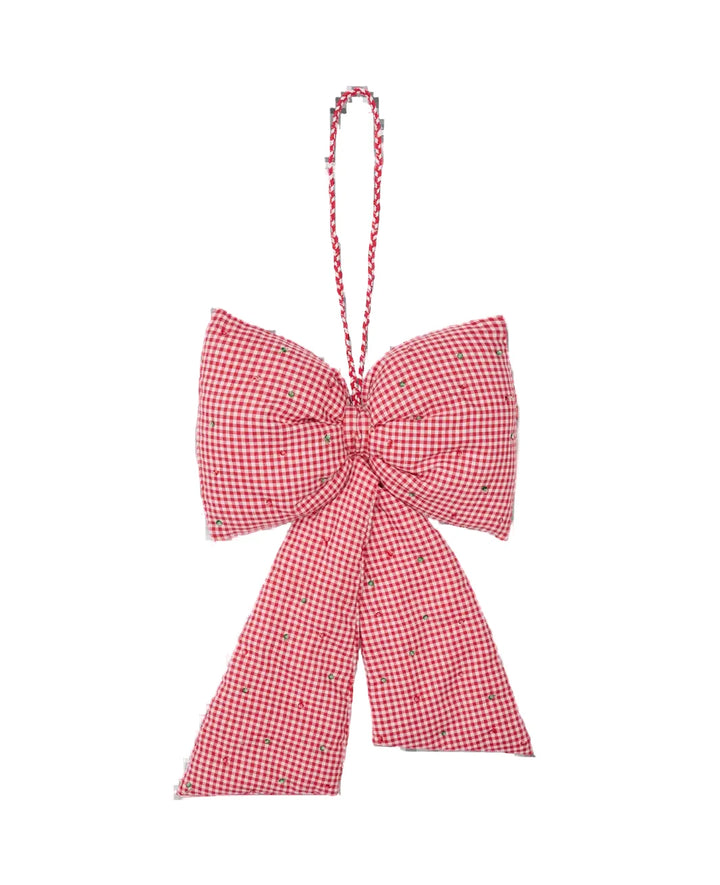 Sissel Edelbo - Bow Decoration SE 1485 - Gingham Checks