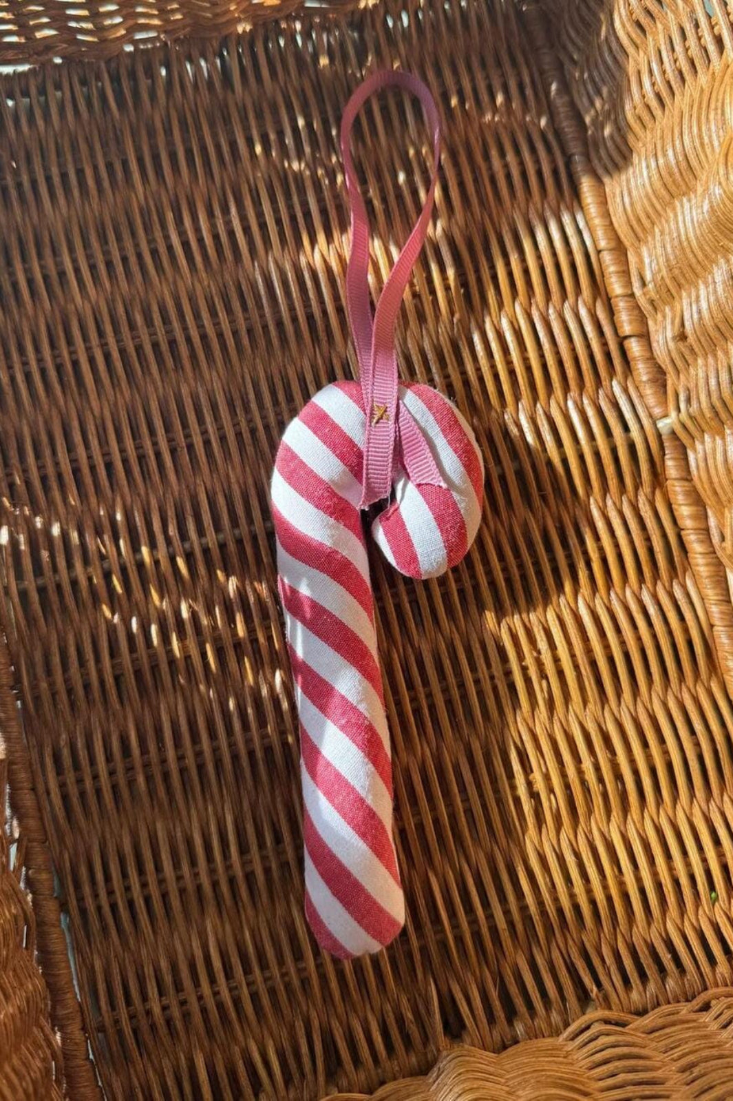Sissel Edelbo - Cane Leftover Ornament SE 1738 - Wide Candy Stripes