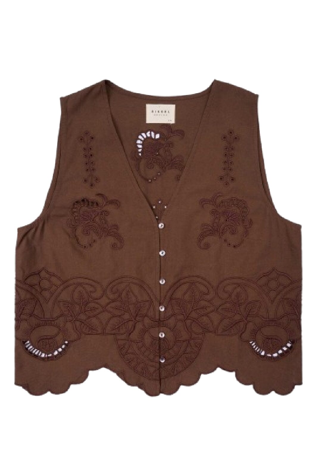Sissel Edelbo - Celestine Top SE 1606 - Soft Brown