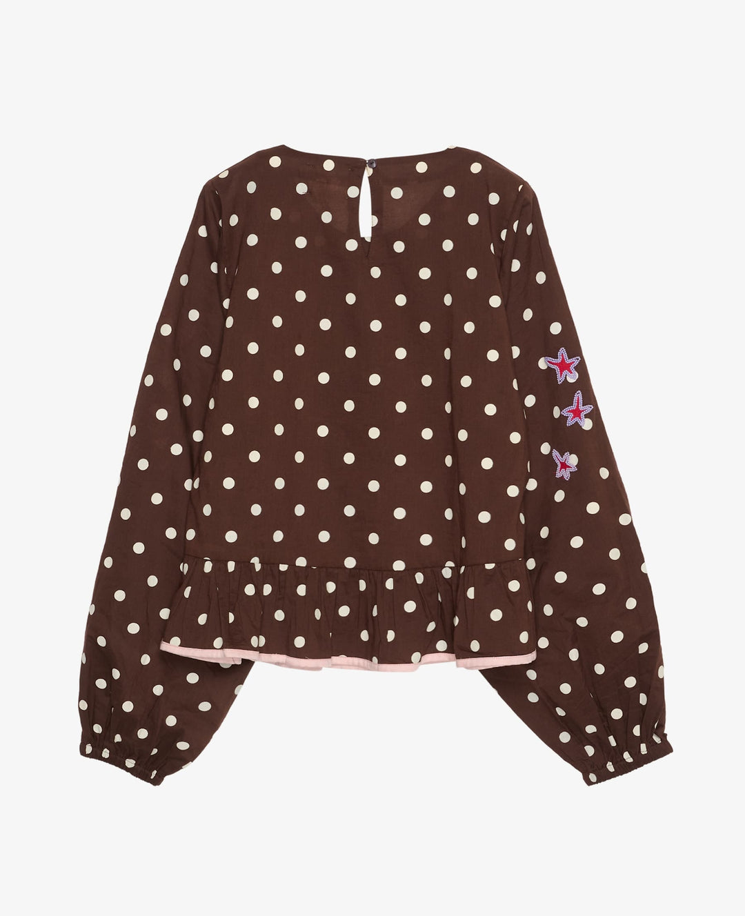 Sissel Edelbo - Diana Top Se 2010 - Brown Dot Bluser 