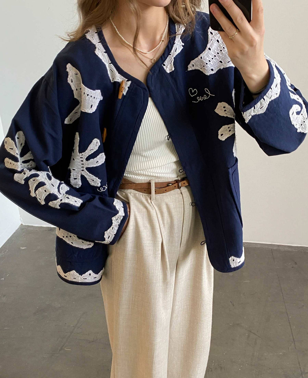 Sissel Edelbo - Ena Jacket SE 1611 - Navy Blazer Jakker 