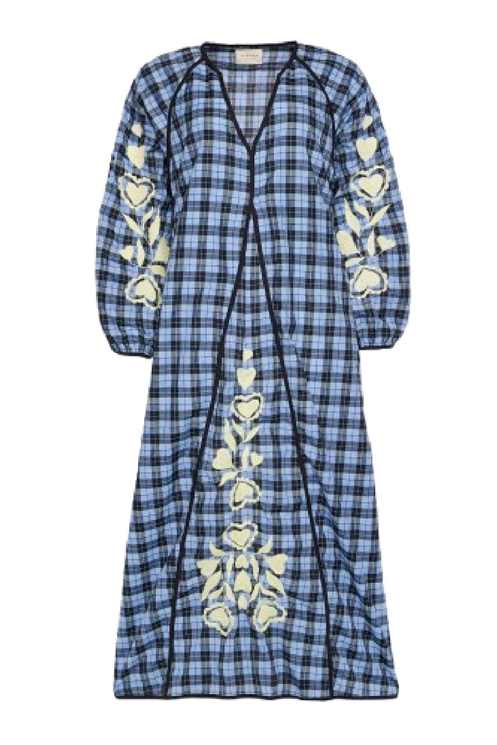 Sissel Edelbo - Fran Dress SE 1692 - Blue Checks