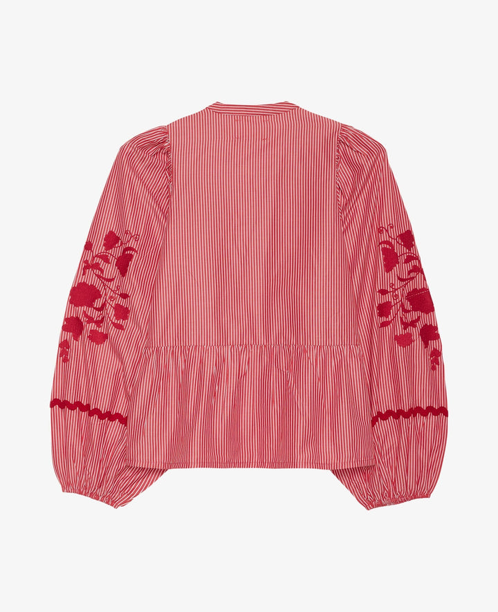 Sissel Edelbo - Juliane Top SE 1773 - Red Stripes Toppe 