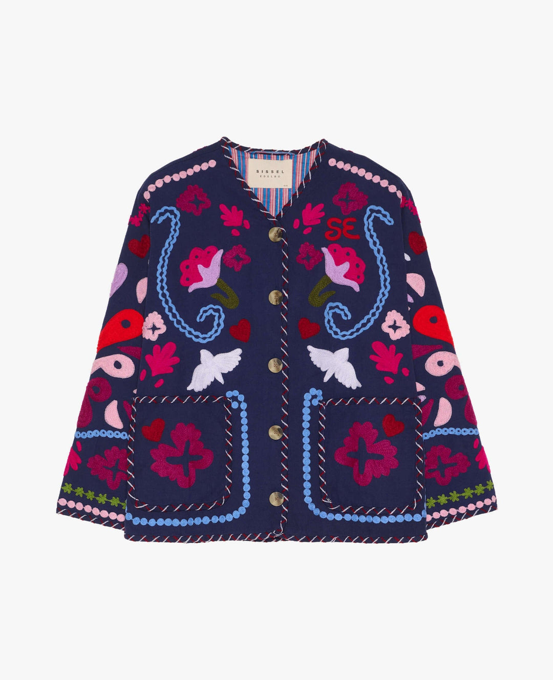 Sissel Edelbo - Maggie Jacket Se 2026 - Navy Festival Jakker 