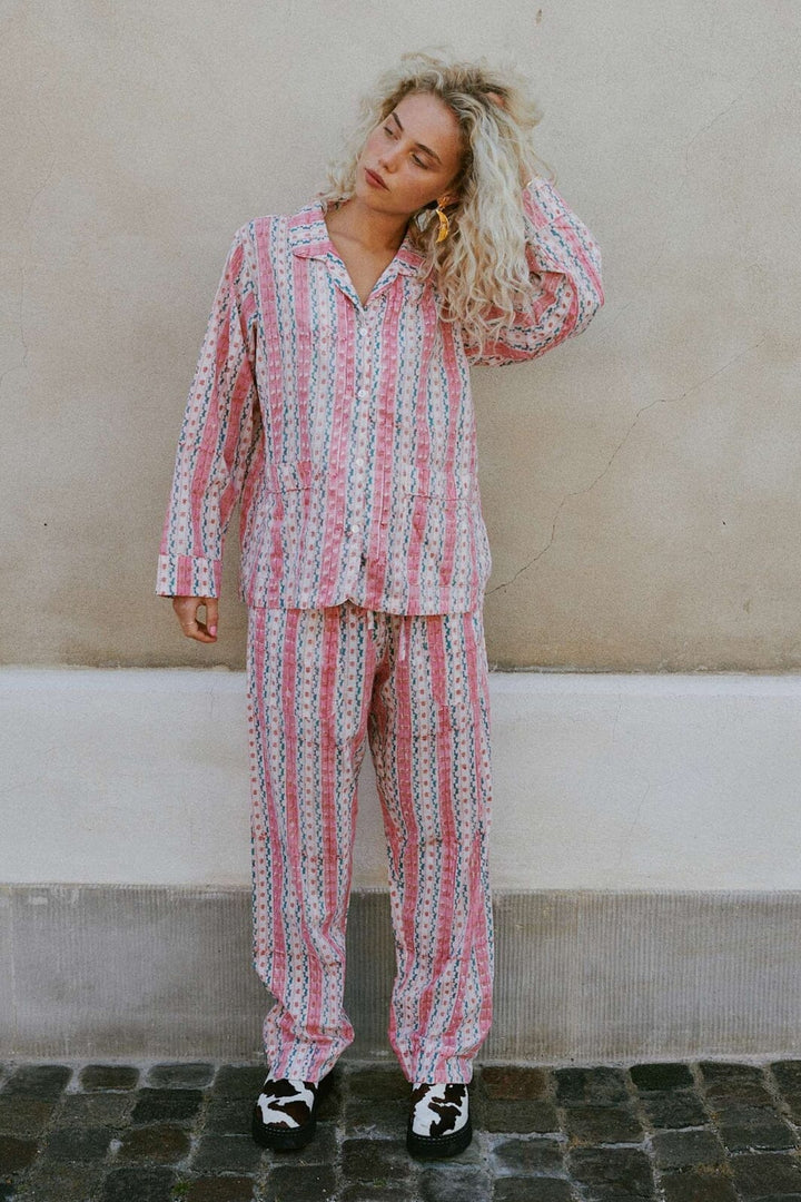 Sissel Edelbo - Nuit Pyjamas Set SE 1702 - Old Rose