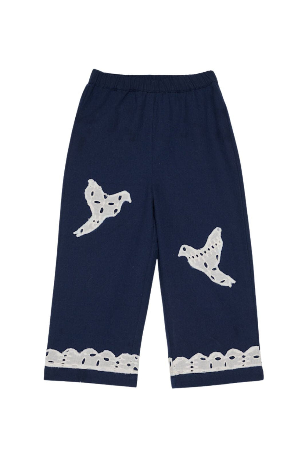 Sissel Edelbo - Oda MINI Pants SE 1668 - Navy Birds Bukser 