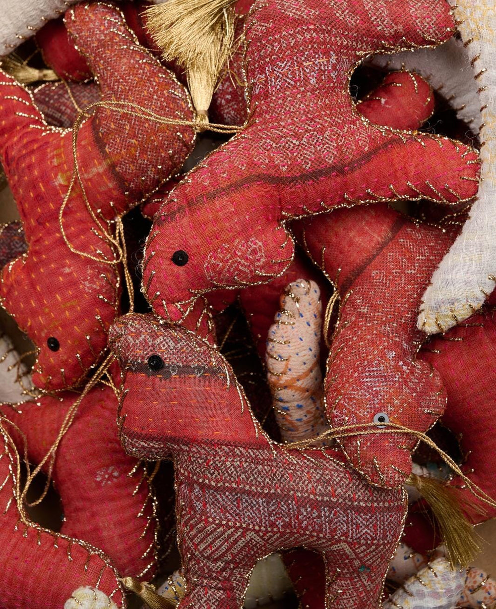 Sissel Edelbo - Rocking Horse Ornament SE 1123 - Cappocino