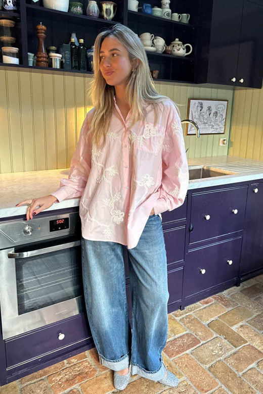 Sissel Edelbo - Rose Shirt Se 2039 - Soft Rose Skjorter 