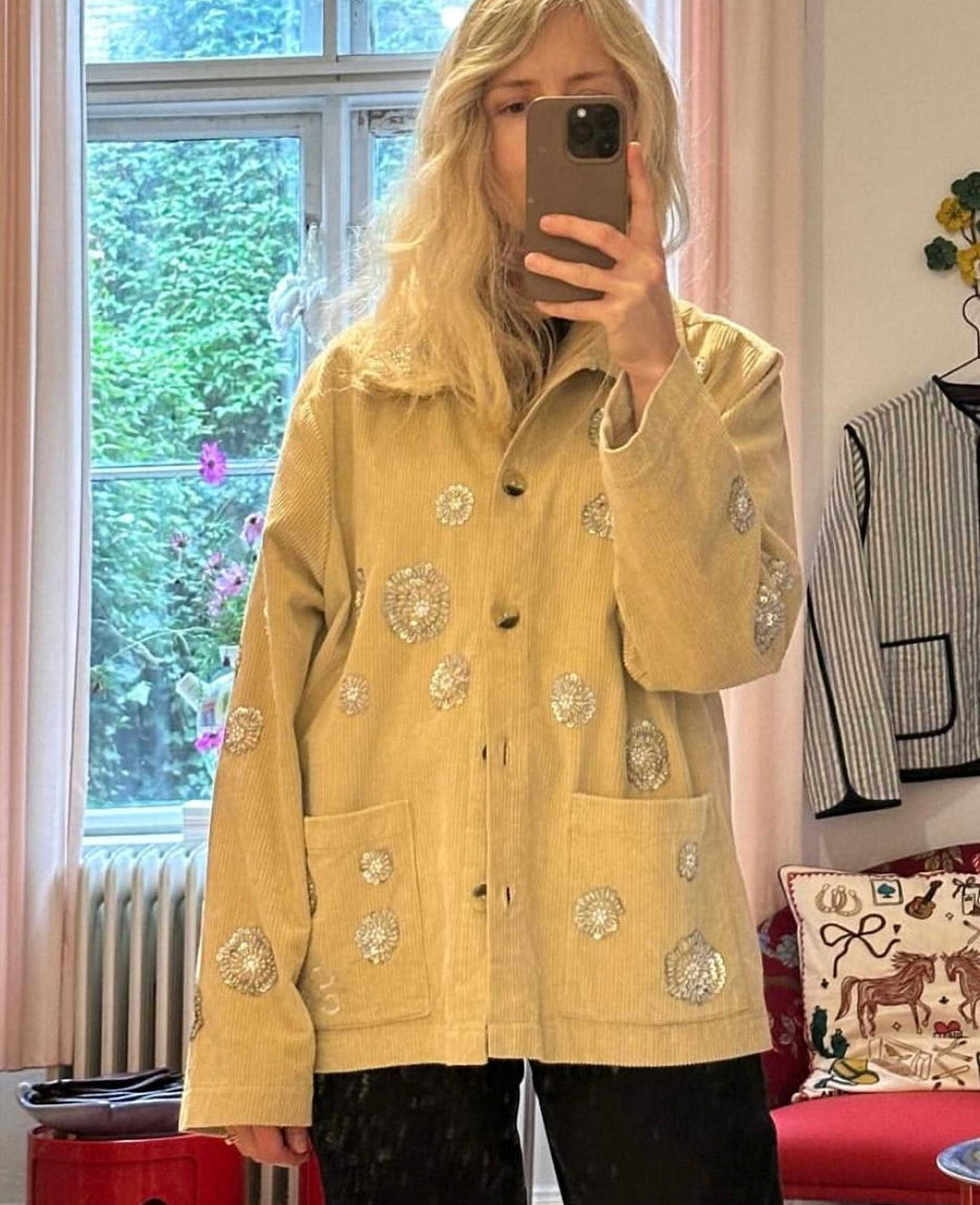 Sissel Edelbo - Twiggy Jacket SE 1792 - Golden Beige Jakker 