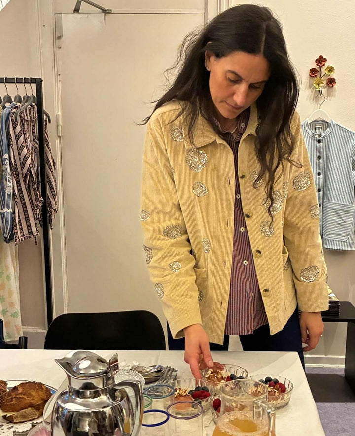 Sissel Edelbo - Twiggy Jacket SE 1792 - Golden Beige Jakker 