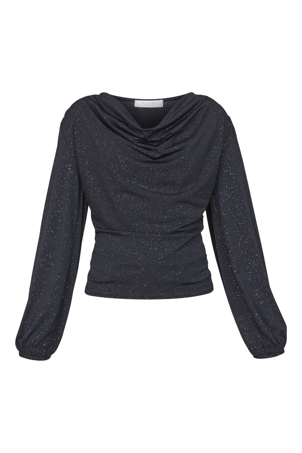 Sisters Point - Cash-Top2 - 001 Black/Silver Bluser 