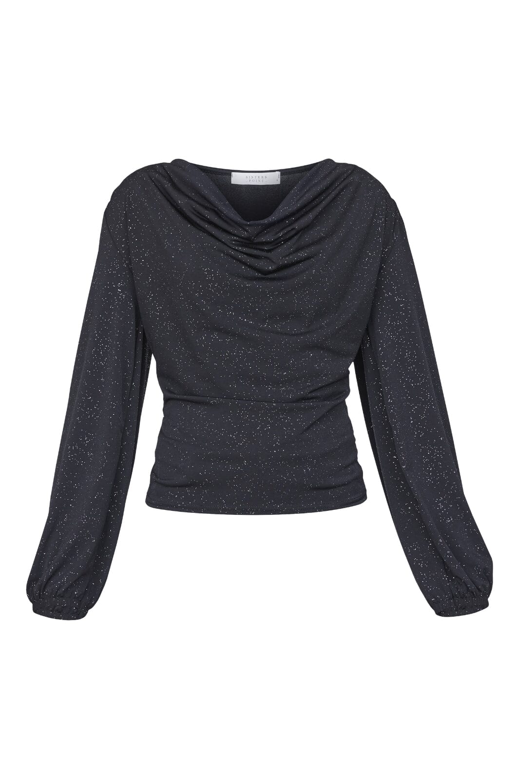 Sisters Point - Cash-Top2 - 001 Black/Silver Bluser 
