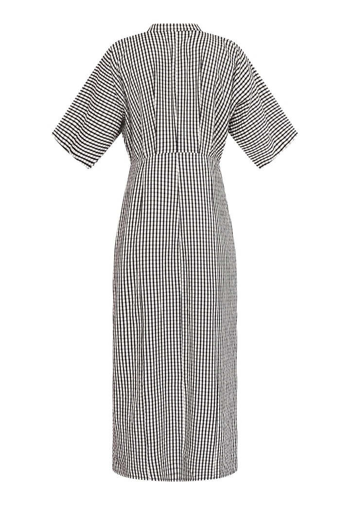 Sisters Point - Eleo-Dr1 20053 - 840 - Cream/Black Check Kjoler 