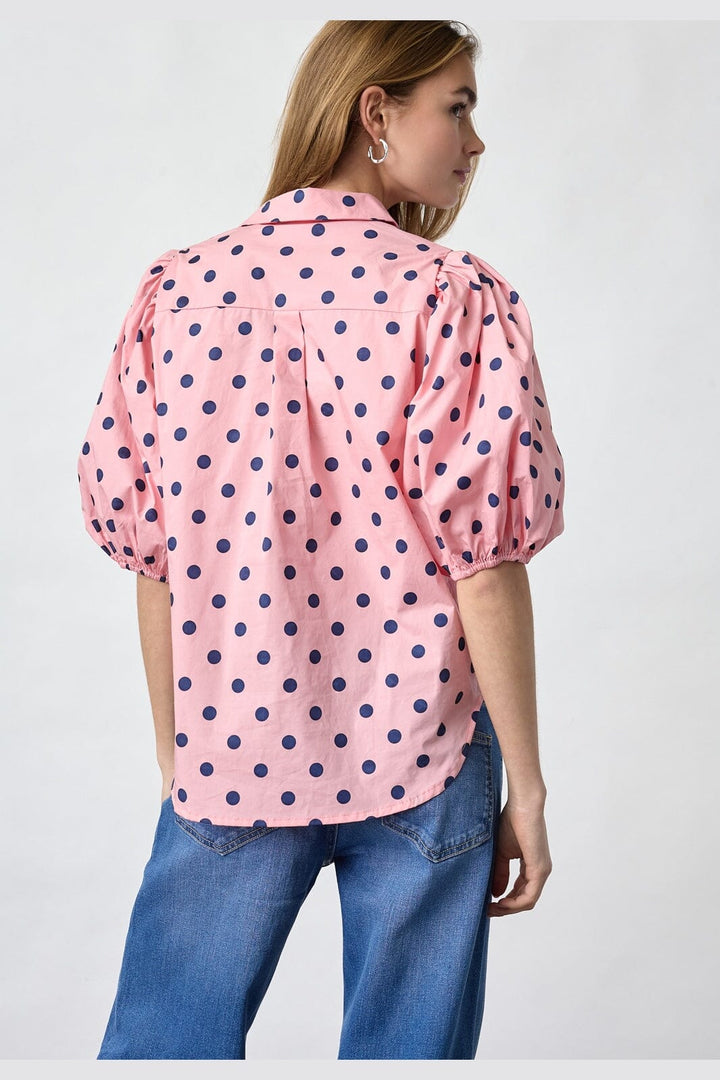 Sisters Point - Ella-Sh84 19936 - 800 - Rose / Navy Dot