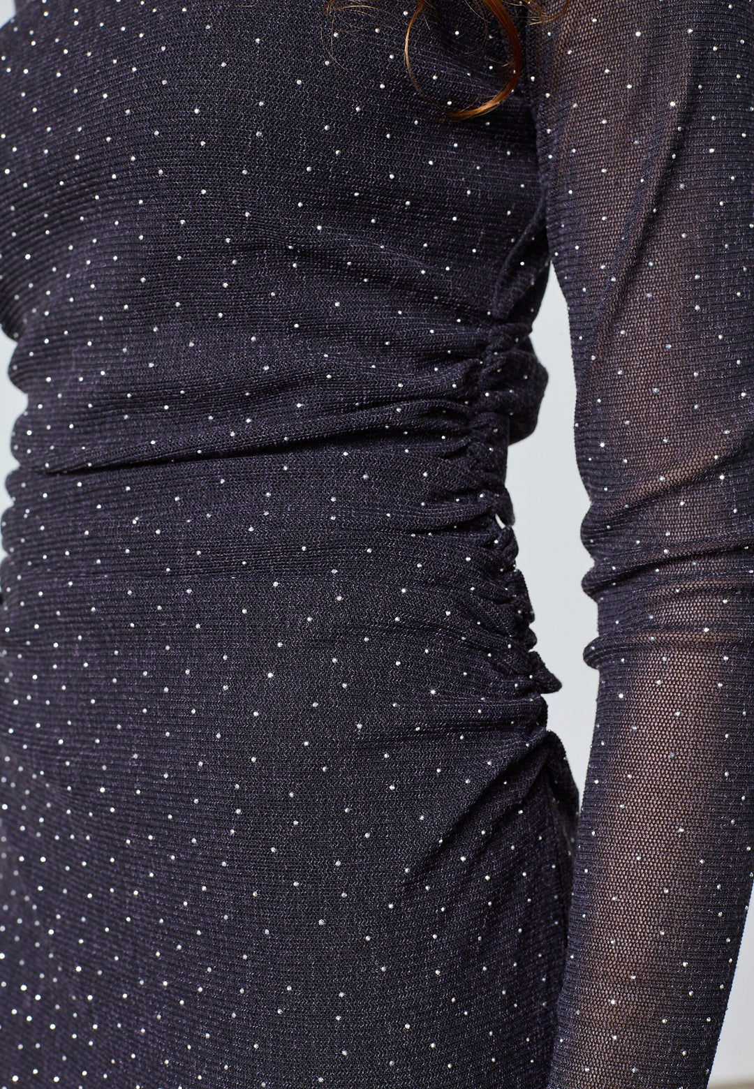 Sisters Point - Esme-Dr.Ls11 19031 - 002 - Black/Silver Kjoler 