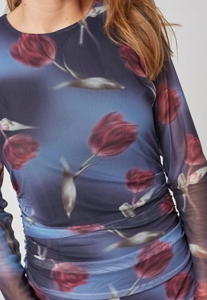 Sisters Point - Esme-Dr.Ls13 19217 - 800 - Flower Print Kjoler 