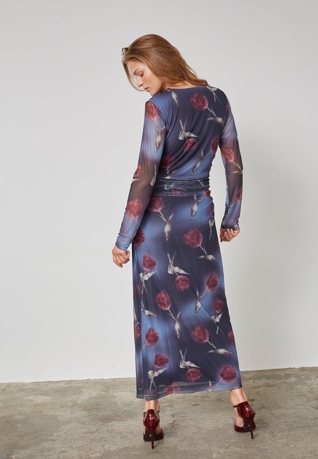 Sisters Point - Esme-Dr.Ls13 19217 - 800 - Flower Print Kjoler 