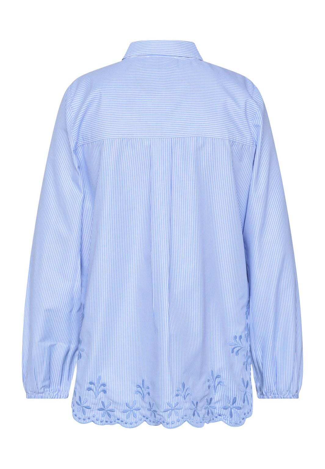 Sisters Point - Istea-Sh3 19279 - 402 - Mid Blue Stripe Skjorter 