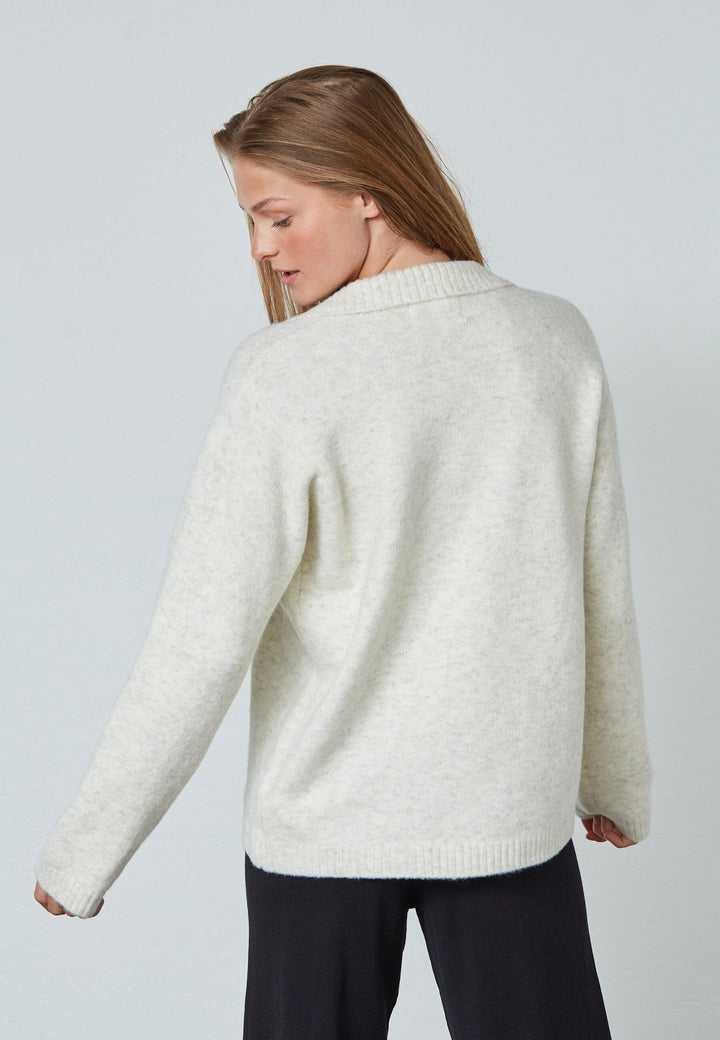 Sisters Point - Lisea-Pu 18934 - 117 - Cream Mel. Strikbluser 