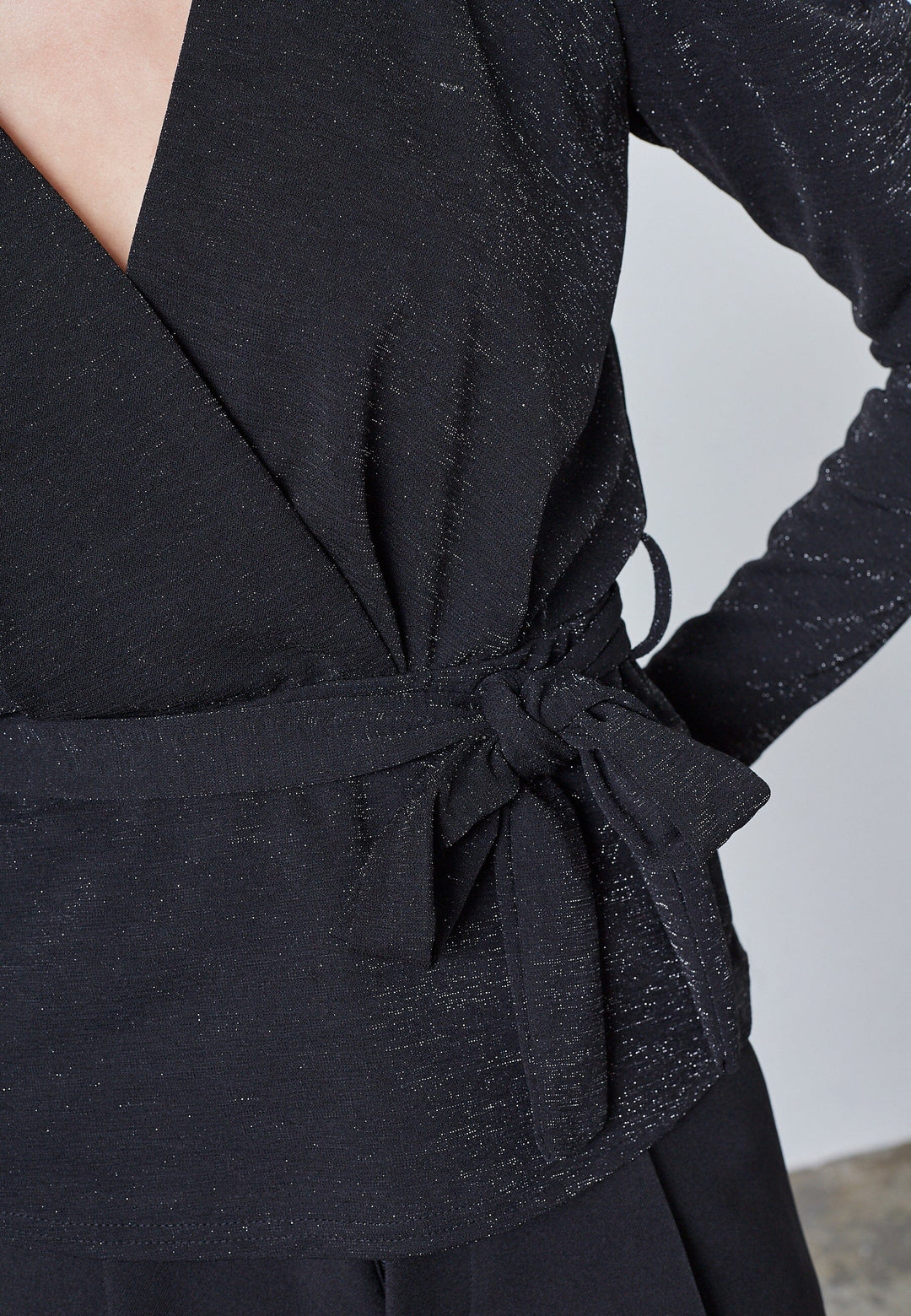 Sisters Point - Nasa-Ls1 - 002 Black/Silver Bluser 