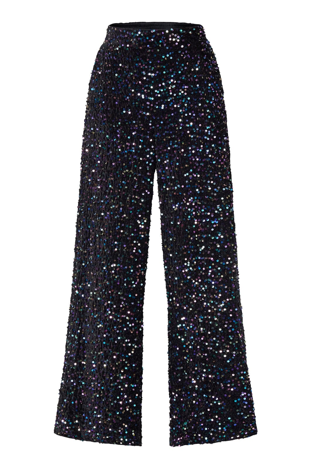 Sisters Point - Nyla-Pa4 19003 - 003 - Black Multi Bukser 