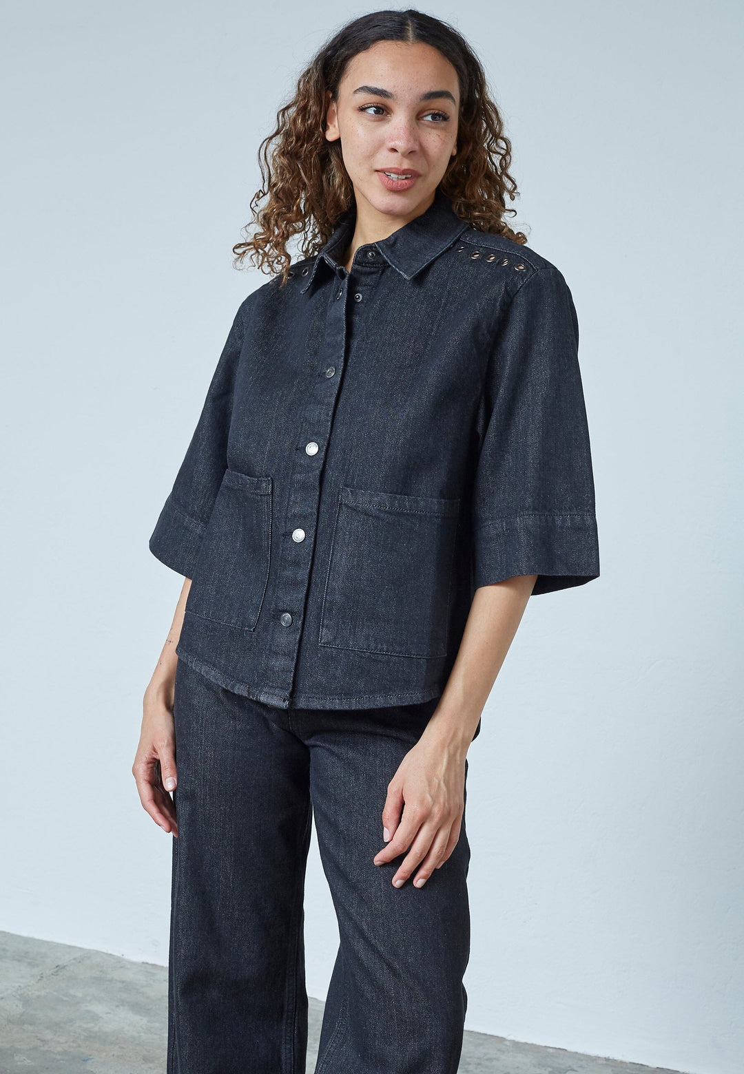 Sisters Point - Olea-Ja10 18848 - 941 - Black Unwashed Jakker 