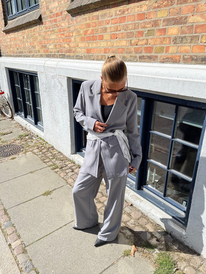 Sisters Point - Viksa-Pa 19164 - 054 - Grey Mel. Bukser 