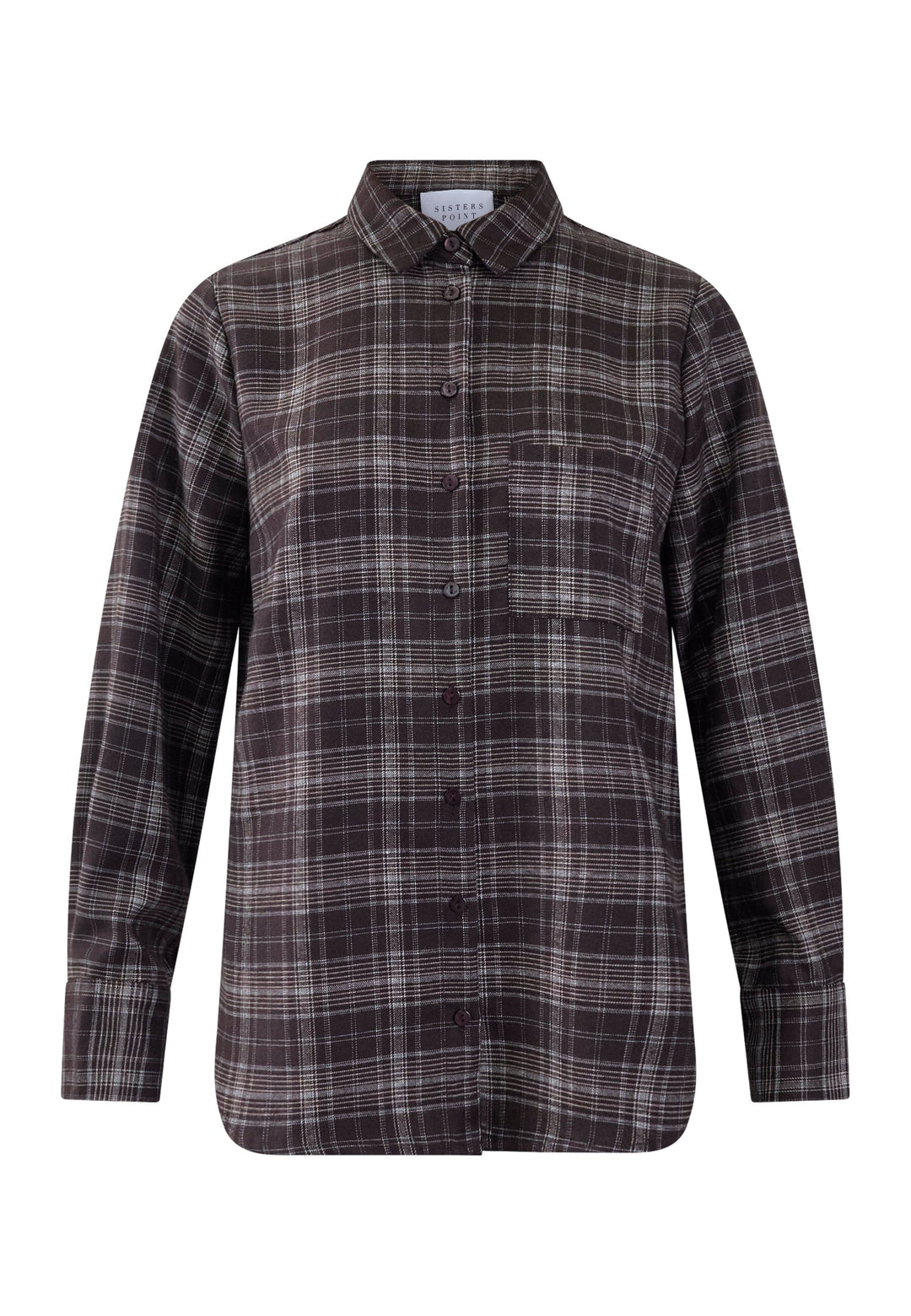 Sisters Point - Virra-Sh10 20586 - 843 - Brown Check Skjorter 