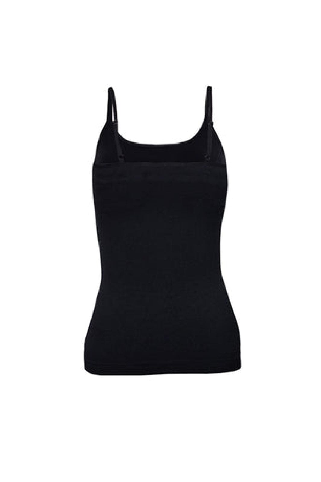 Soft basic - Soffi Top narrow strap 2 pak - black Undertrøjer 