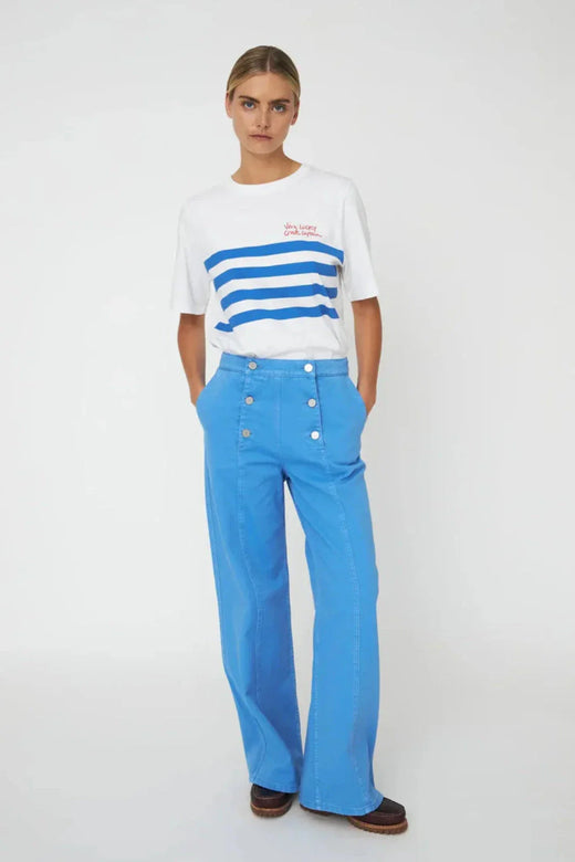 Stella Nova - Sailors Pantsca61-2412 - 308 Blue Coral Bukser 