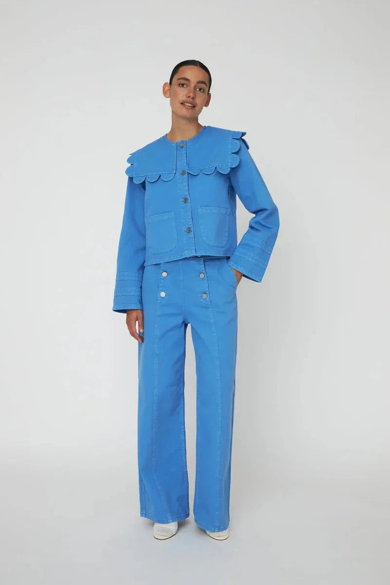 Stella Nova - Sailors Pantsca61-2412 - 308 Blue Coral Bukser 