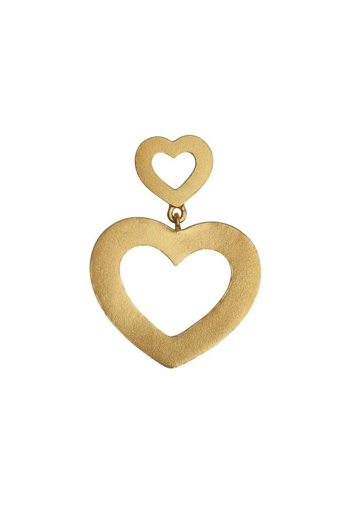 Stine A - My Open Love Hearts Earring - 1381-02-S