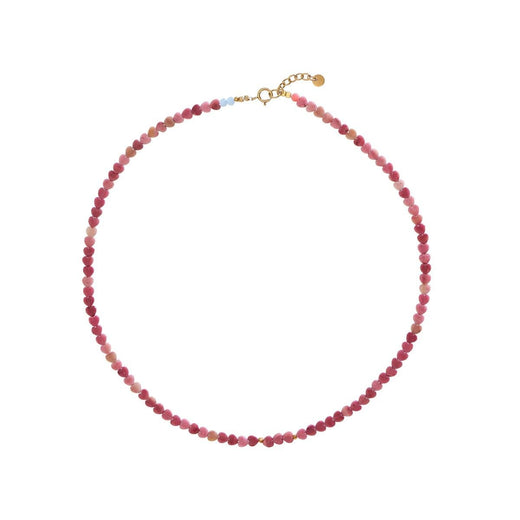 Stine A - Pink Love Hearts Necklace - 2073-02-Os Halskæder 