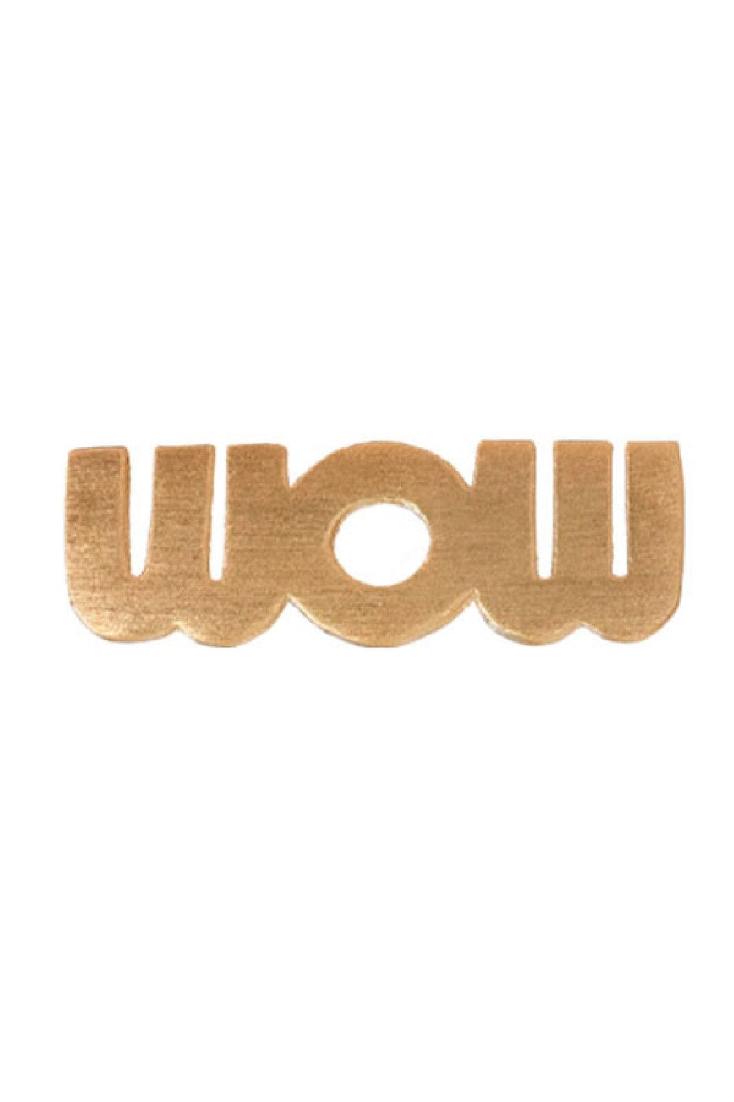 Stine A - Wow Mom Earring Gold - 1259-02-S Øreringe 