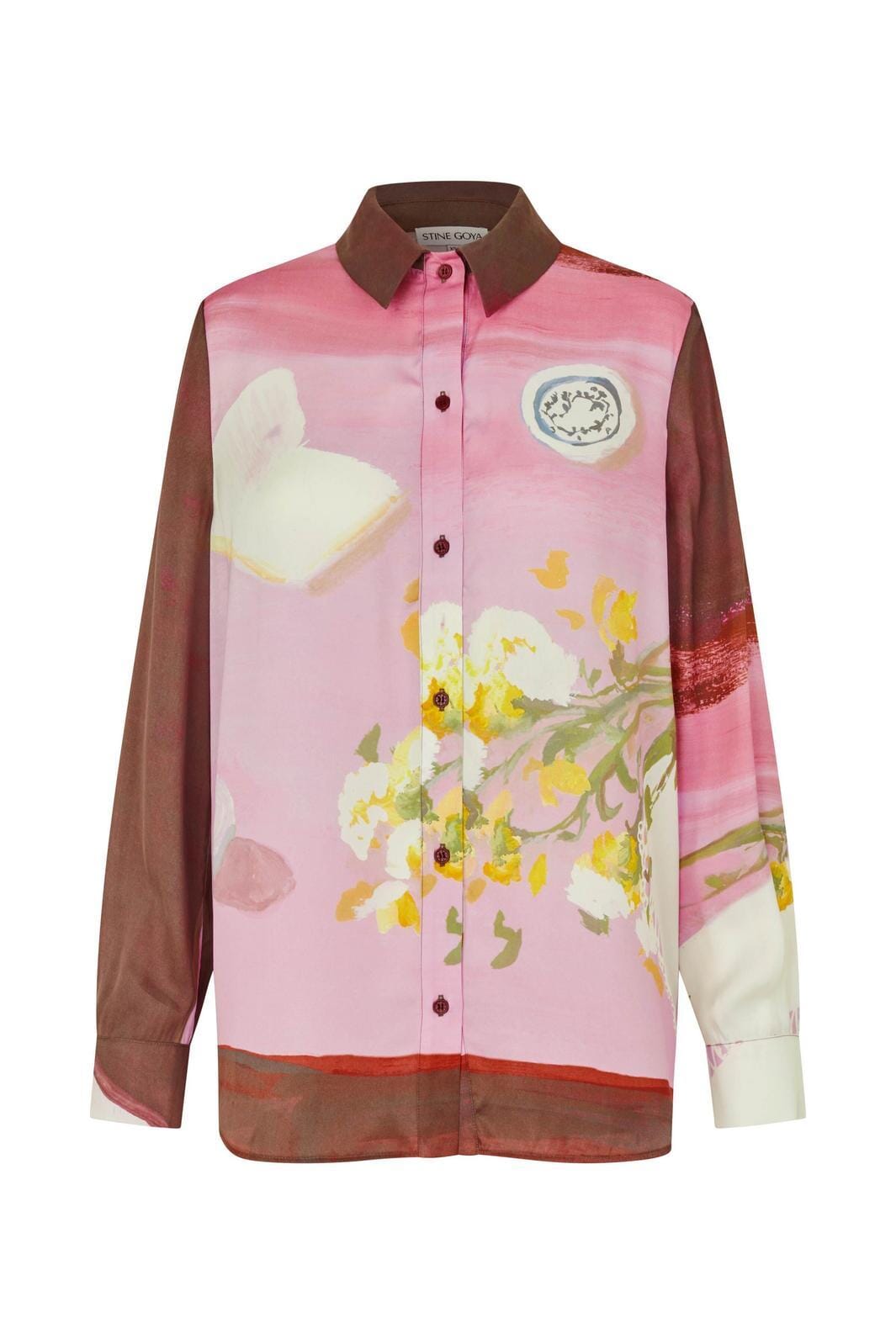 Stine Goya - 2263 Dry Viscose, Long Sleeve Shirtsg-ps26-t091-2263p - Five Resolutions bluser 
