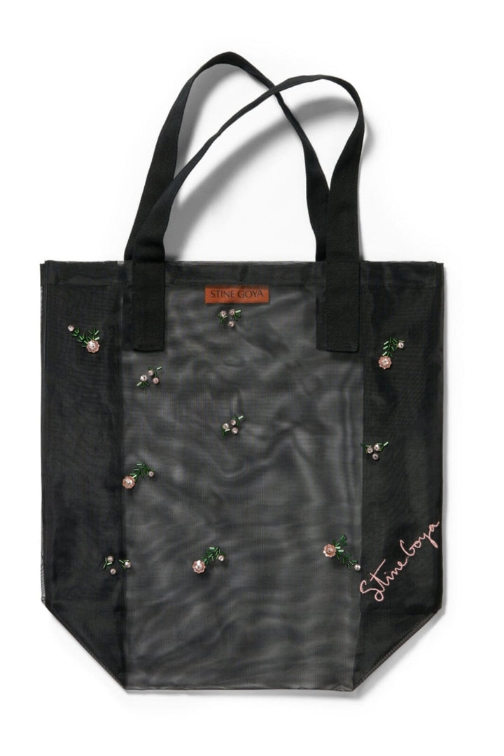 Stine Goya - 2397 Stable Mesh, Mesh Totesg-pf25-b027-2397 - Black
