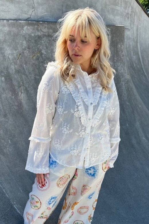 Stories From The Atelier By Copenhagen Shoes - She Is Like The Wind CC8119 - 0061 - White